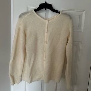 Sézane cream cardigan - gaspard cardigan